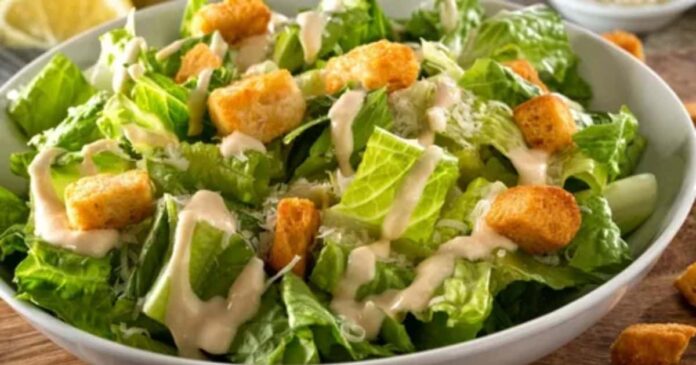 Does Caesar dressing have dairy